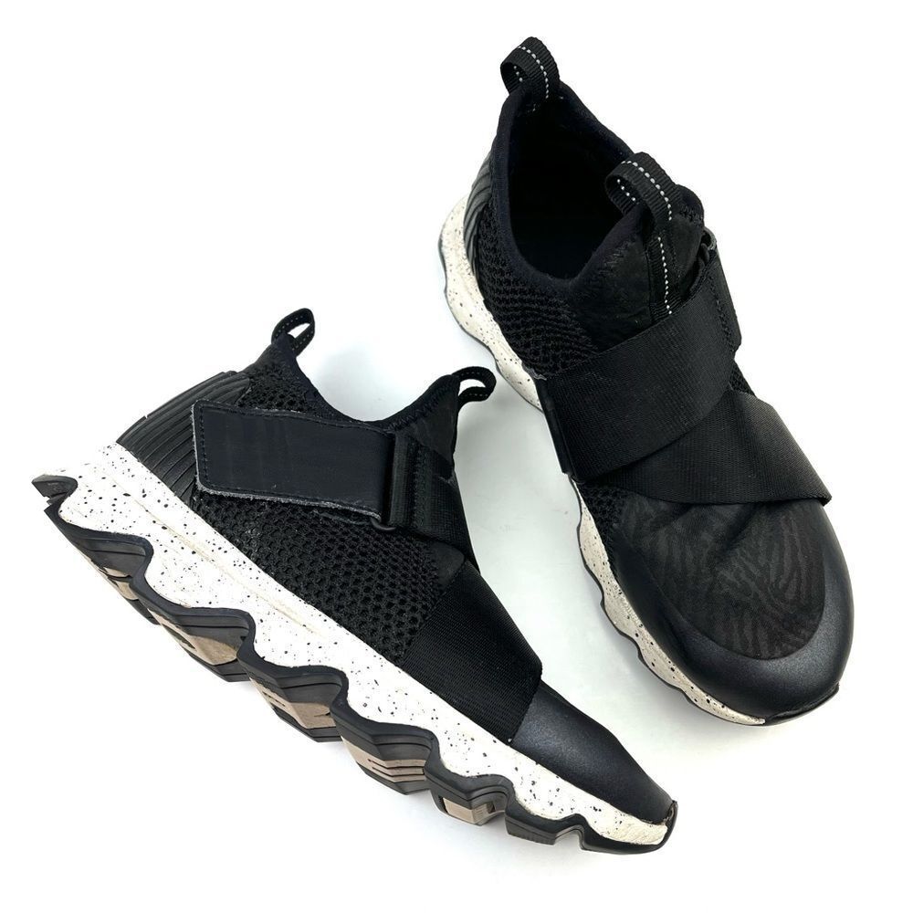 Sorel Black and White Women's Sneakers